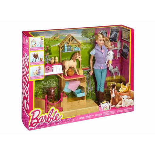 Muñeca Veterinaria de Granja Barbie en Tipti Tipti
