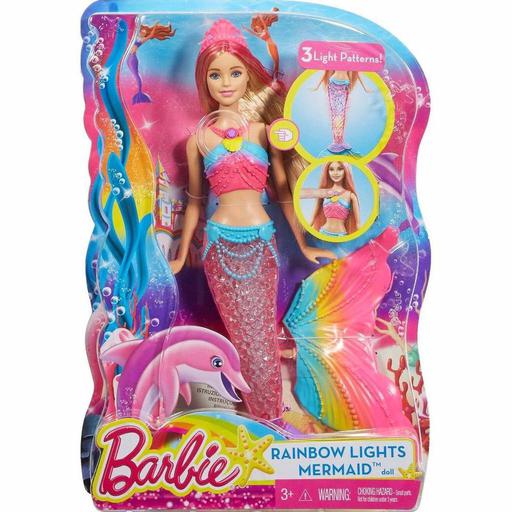 Muñeca Sirena Arcoiris Barbie Dreamtopia Sirena Que Hace Barbie