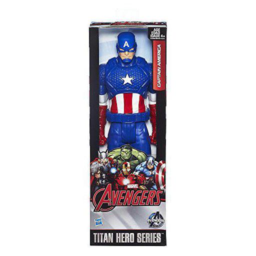 Figura De Acción Capitán América Avengers Titan Hero Marvel en Tipti Tipti