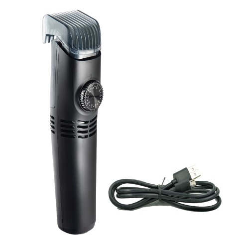Recortador De Barba Recargable En Aspiradora Vacuum Trim