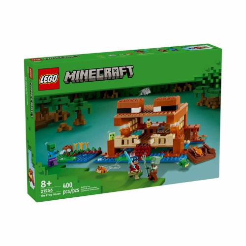Bloques De Armar La Casa Rana Lego minecraft 400 Piezas en Tipti Tipti