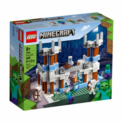 Armar Bloques Lego Minecraft Bloques De Armar El Castillo De Hielo