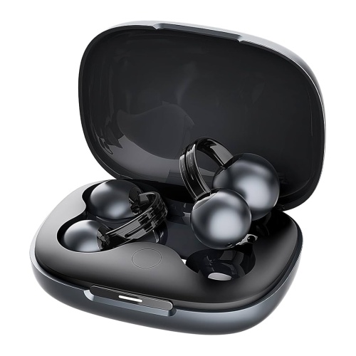 Auriculares Inalámbricos Abiertos Mojawa Mojawa Starclip Pearl Resistentes  Al Sudor Negro en Tipti Tipti