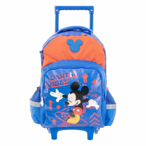 Mochila Escolar Trolley Para Niño Diseño Mickey Disney 16
