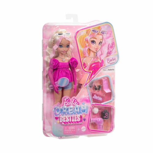 Muñeca Barbie Malibú Mejores Amigas Mattel Incluye Accesorios en