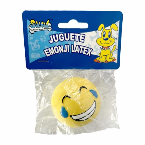 Juguete Para Mascota De Emoji En Látex Soleil china Unidad en