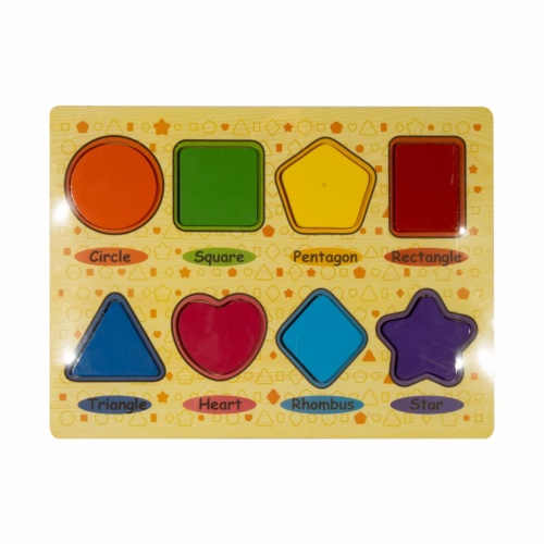 Rompecabezas Formas Geométricas Tob Piezas en Tipti Tipti