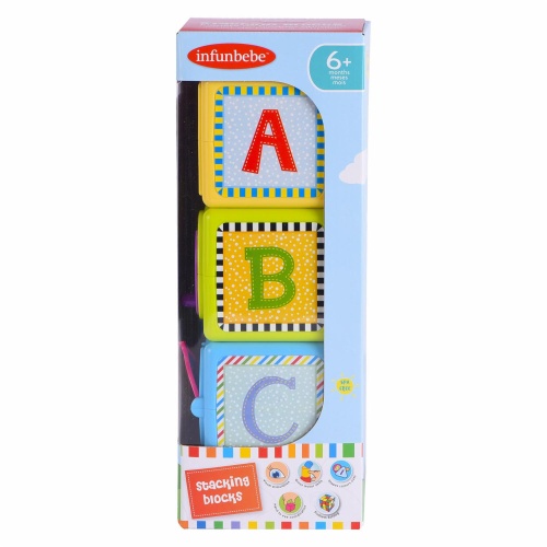 Juego De Bloques Apilables Infunbebe Para Bebé en Tipti Tipti