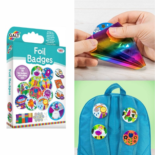 Fab Foil Art Myxo Badges